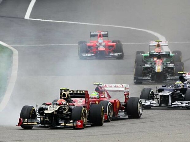 Romain Grosjean, Felipe Massa Romain Grosjean, Felipe Massa