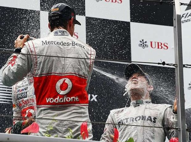 Jenson Button, Nico Rosberg