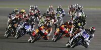 Start zum MotoGP-Rennen in Katar 2012
