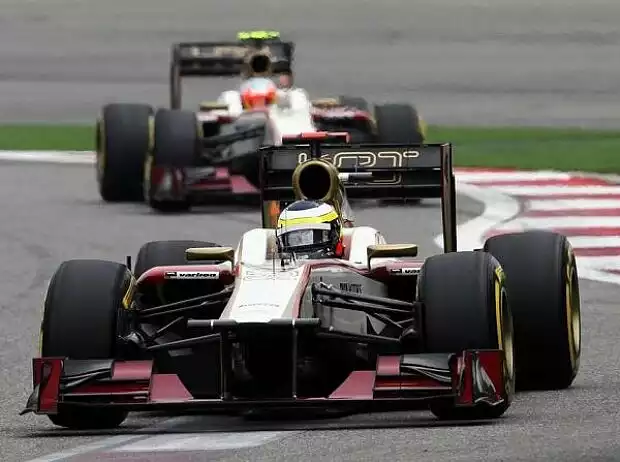 Pedro de la Rosa, Narain Karthikeyan Titel-Bild zur News: Pedro de la Rosa, Narain Karthikeyan