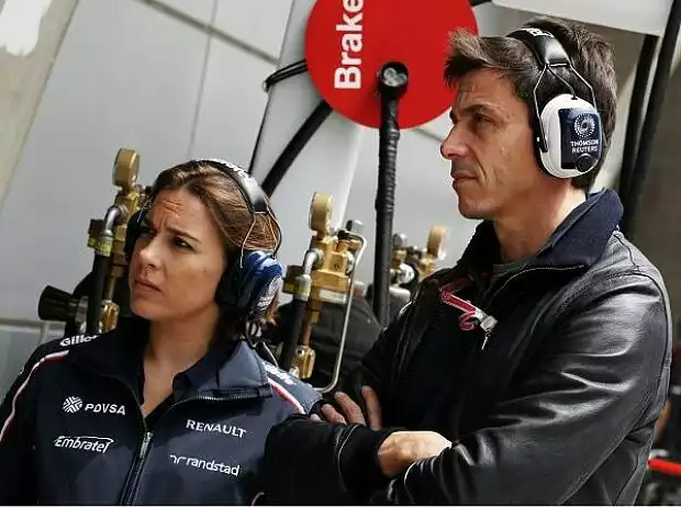 Claire Williams und Toto Wolff Titel-Bild zur News: Claire Williams und Toto Wolff