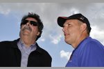 NASCAR-Präsident Mike Helton und Rockingham-Chef Andy Hillenburg