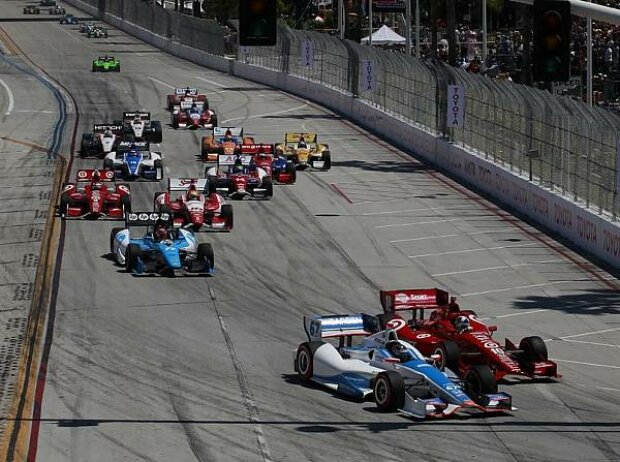 Josef Newgarden, Dario Franchitti Josef Newgarden, Dario Franchitti