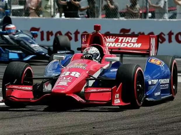 Graham Rahal, Rubens Barrichello Titel-Bild zur News: Graham Rahal, Rubens Barrichello