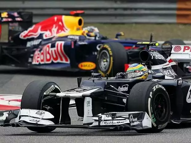 Titel-Bild zur News: Bruno Senna, Sebastian Vettel
