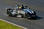 Der Nissan-DeltaWing im Regen