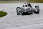 Der Nissan-DeltaWing im Regen