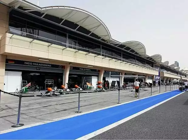 Force-India-Box in Manama Titel-Bild zur News: Force-India-Box in Manama