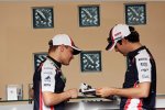 Valtteri Bottas (Williams) und Bruno Senna (Williams) 