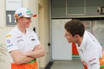 Nico Hülkenberg (Force India) und Paul di Resta (Force India) 