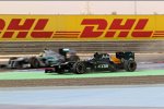 Nico Rosberg (Mercedes) und Witali Petrow (Caterham) 