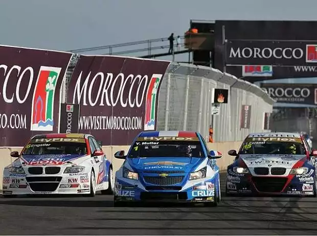 Franz Engstler, Yvan Muller, Tom Coronel Titel-Bild zur News: Franz Engstler, Yvan Muller, Tom Coronel