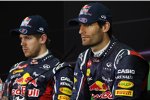 Sebastian Vettel (Red Bull) und Mark Webber (Red Bull) 