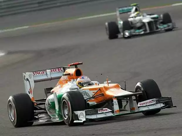 Paul di Resta, Nico Rosberg Titel-Bild zur News: Paul di Resta, Nico Rosberg