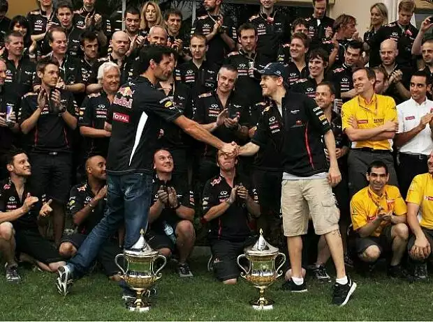 Sebastian Vettel, Mark Webber Titel-Bild zur News: Sebastian Vettel, Mark Webber