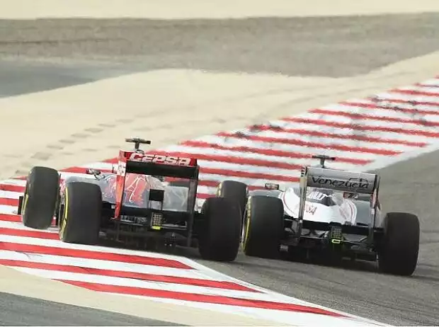 Daniel Ricciardo, Pastor Maldonado Titel-Bild zur News: Daniel Ricciardo, Pastor Maldonado