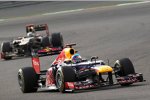 Sebastian Vettel (Red Bull) und Kimi Räikkönen (Lotus) 