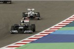 Bruno Senna (Williams) Kamui Kobayashi (Sauber) 