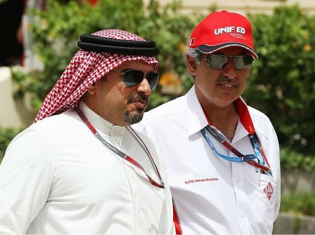 Titel-Bild zur News: Salman bin Hamad bin Isa Al Chalifa und Zayed Al Zayani