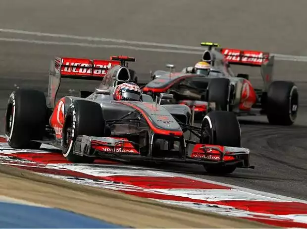 Jenson Button, Lewis Hamilton Titel-Bild zur News: Jenson Button, Lewis Hamilton