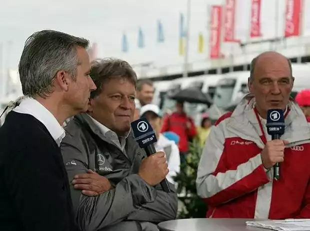 Jens Marquardt (BMW Motorsport Direktor), Norbert Haug (Mercedes-Motorsportchef), Wolfgang Ullrich (Audi Sportchef) Titel-Bild zur News: Jens Marquardt (BMW Motorsport Direktor), Norbert Haug (Mercedes-Motorsportchef), Wolfgang Ullrich (Audi Sportchef)
