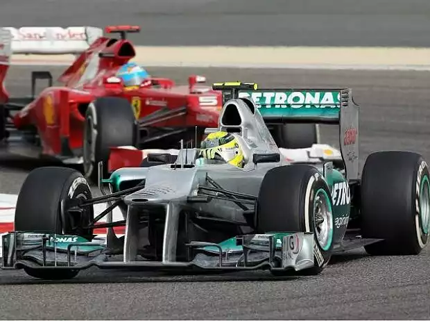Titel-Bild zur News: Nico Rosberg, Fernando Alonso