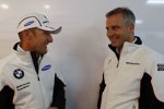 Joey Hand (RMG) und Jens Marquardt (BMW Motorsport Direktor) 