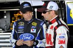 Smalltalk zwischen Matt Kenseth und Greg Biffle (Roush) 