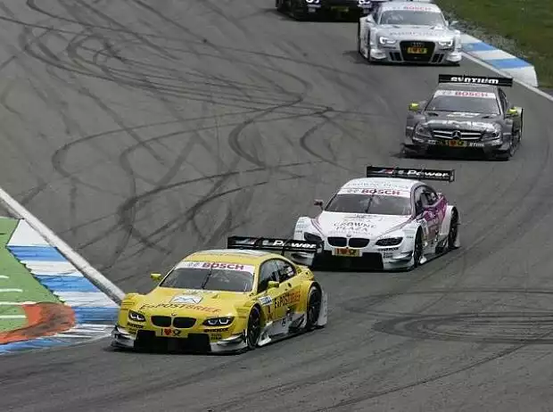 Dirk Werner, Marco Werner, Andy Priaulx Titel-Bild zur News: Dirk Werner, Marco Werner, Andy Priaulx