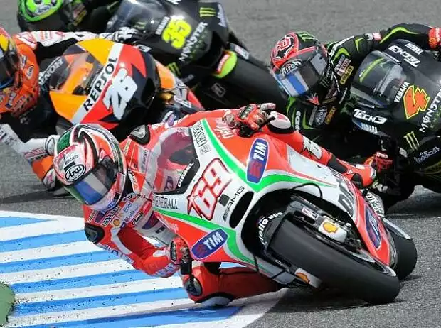 Titel-Bild zur News: Nicky Hayden, Cal Crutchlow