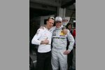 Michael Schumacher (Mercedes) Ralf Schumacher (HWA-Mercedes) 