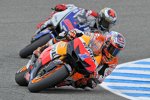 Casey Stoner vor Jorge Lorenzo