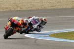 Casey Stoner vor Jorge Lorenzo 