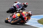 Casey Stoner vor Jorge Lorenzo 