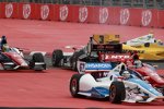 Dario Franchitti (Ganassi) dreht sich