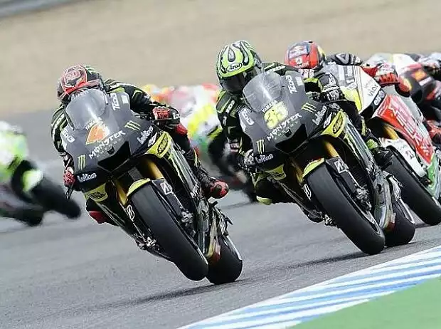 Andrea Dovizioso, Cal Crutchlow, Stefan Bradl Titel-Bild zur News: Andrea Dovizioso, Cal Crutchlow, Stefan Bradl