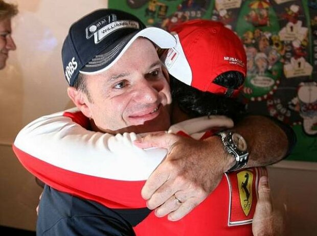Titel-Bild zur News: Felipe Massa, Rubens Barrichello