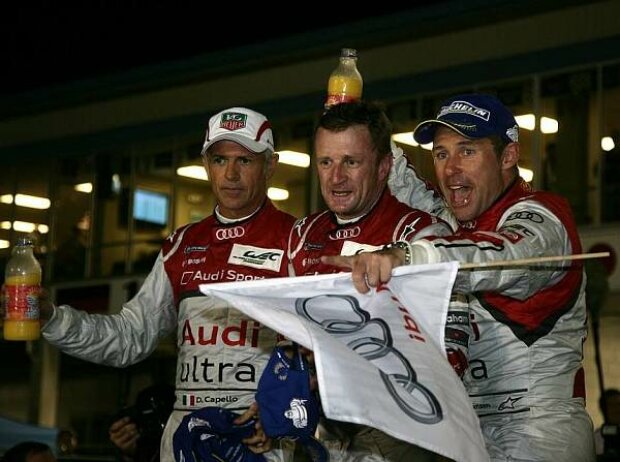 Tom Kristensen, Allan McNish, Rinaldo Capello Tom Kristensen, Allan McNish, Rinaldo Capello