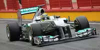 Bild zum Inhalt: Mercedes: Nur Rosberg vom Wetter verschont