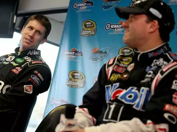 Tony Stewart, Carl Edwards Titel-Bild zur News: Tony Stewart, Carl Edwards
