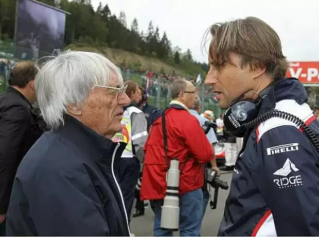 Titel-Bild zur News: Bernie Ecclestone und Adam Parr