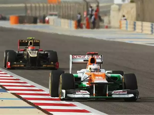 Titel-Bild zur News: Paul di Resta, Romain Grosjean