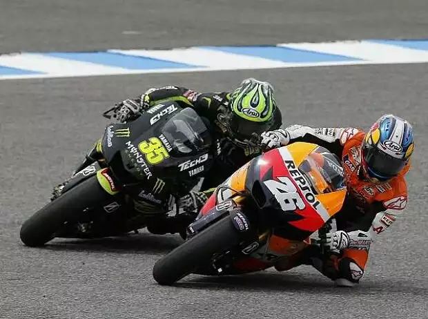 Dani Pedrosa; Cal Crutchlow Titel-Bild zur News: Dani Pedrosa; Cal Crutchlow