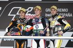 Marc Marquez, Pol Espargaro und  Thomas Lüthi 