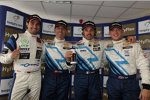 Mehdi Bennani (Proteam), Alain Menu (Chevrolet), Yvan Muller (Chevrolet), Robert Huff (Chevrolet) 