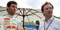 Bild zum Inhalt: Horner: "Webber trägt keinen roten Overall"