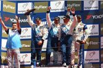 Yvan Muller (Chevrolet), Robert Huff (Chevrolet), Alain Menu (Chevrolet), Mehdi Bennani (Proteam) 