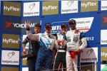 Norbert Michelisz (Zengö), Alain Menu (Chevrolet), Mehdi Bennani (Proteam) 