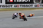 Casey Stoner, Jorge Lorenzo und und Daniel Pedrosa 