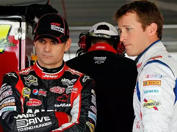 Jeff Gordon, Kasey Kahne Titel-Bild zur News: Jeff Gordon, Kasey Kahne